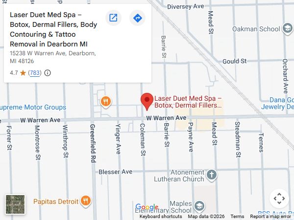 Directions From Your Location to Laser Duet Med Spa