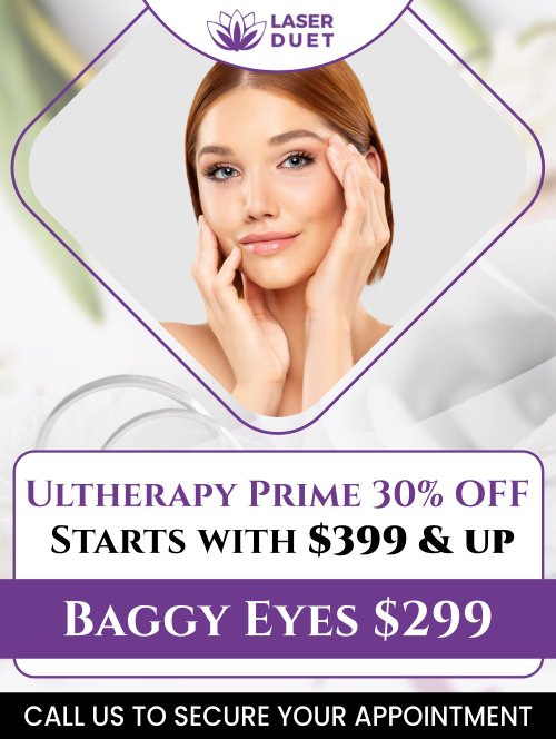 Ultherapy Prime can help you achieve a more youthful, lifted appearance without surgery. Ultherapy Prime is a noninvasive, nonsurgical facelift procedure that is FDA-approved for lifting, tightening, and firming skin tissue on the jowls and chin, as well as the entire lower face and neck. At Laser Duet, we offer this treatment as well as many others to help you look and feel your best! For more information, contact us or schedule an appointment online. We are conveniently located at 15238 W Warren Ave, Dearborn, MI 48126. Ultherapy Prime can help you achieve a more youthful, lifted appearance without surgery. Ultherapy Prime is a noninvasive, nonsurgical facelift procedure that is FDA-approved for lifting, tightening, and firming skin tissue on the jowls and chin, as well as the entire lower face and neck. At Laser Duet, we offer this treatment as well as many others to help you look and feel your best! For more information, contact us or schedule an appointment online. We are conveniently located at 15238 W Warren Ave, Dearborn, MI 48126.
